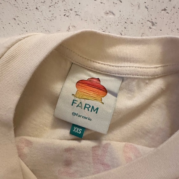 FARM Rio Cream Tropics Tee - Picture 9 of 10